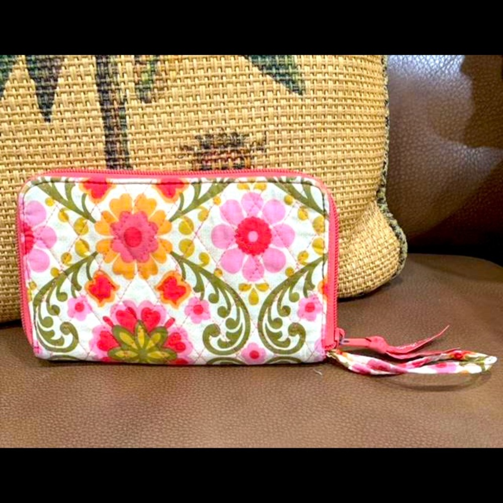 Vera Bradley Cloth Printed Wristlet/Wallet